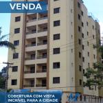 Cobertura com vista incrível para a cidade