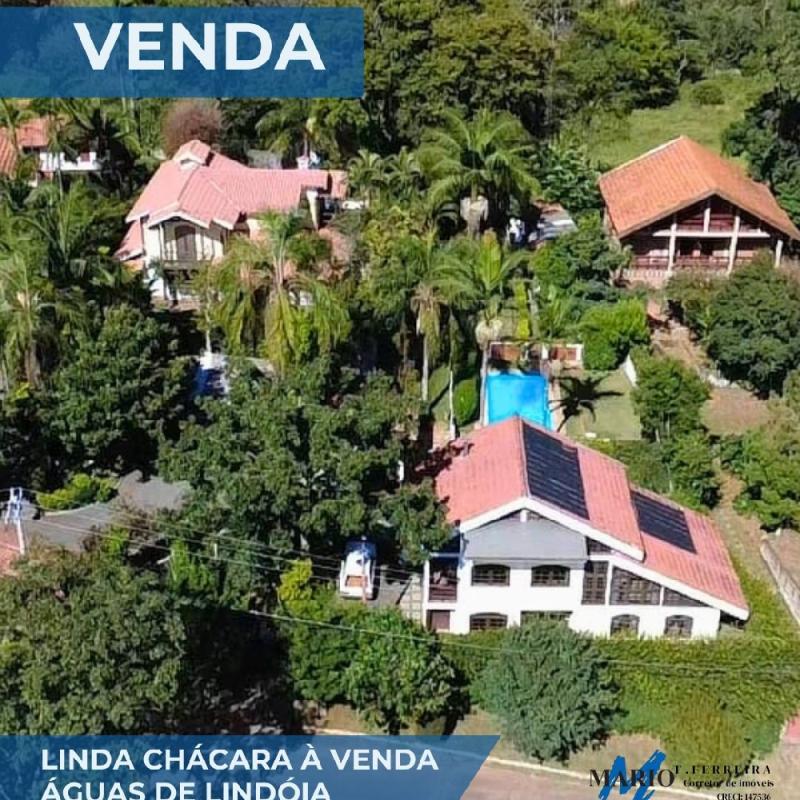 LINDA CHÁCARA À VENDA – ÁGUAS DE LINDÓIA